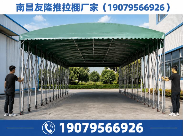 江西手动推拉棚展示图